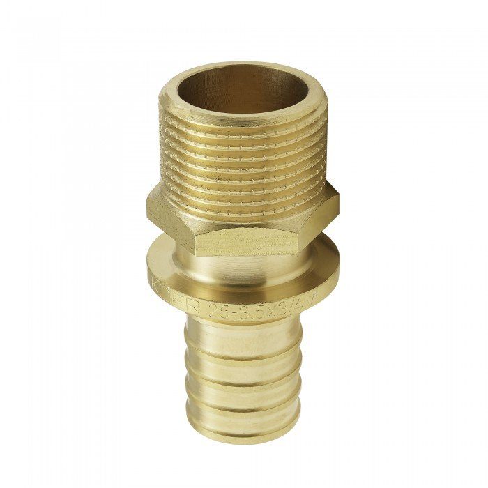 Перехідник з ЗР Koer KA.A08M-25 - 25(3.5mm) x 3/4"M (KR4853) Перехідник з ЗР Koer KA.A08M-25 - 25(3.5mm) x 3/4"M (KR4853)