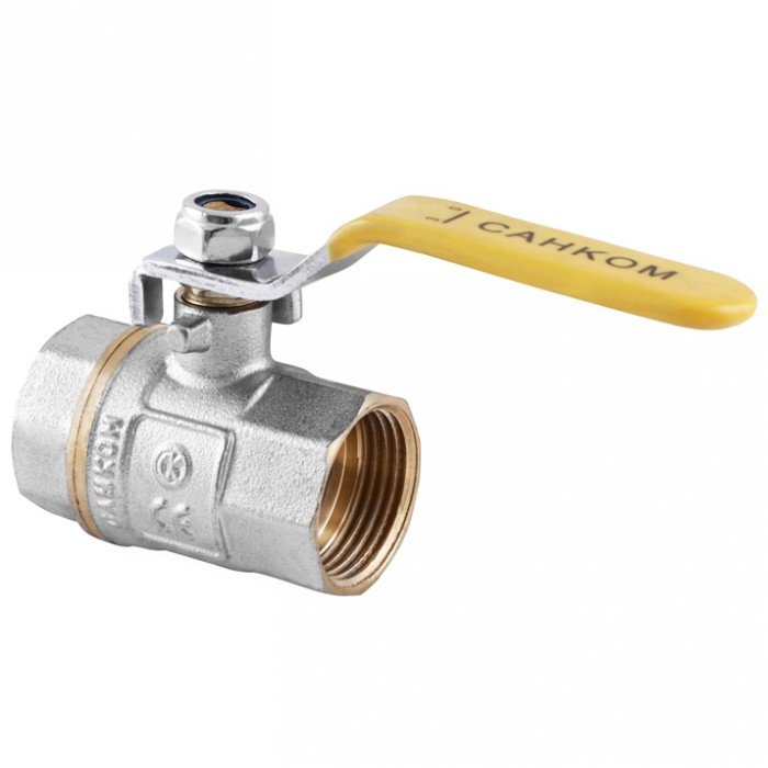 Кран кульовий СК 3/4" ГГВ YELLOW art. 602 (WP0087)