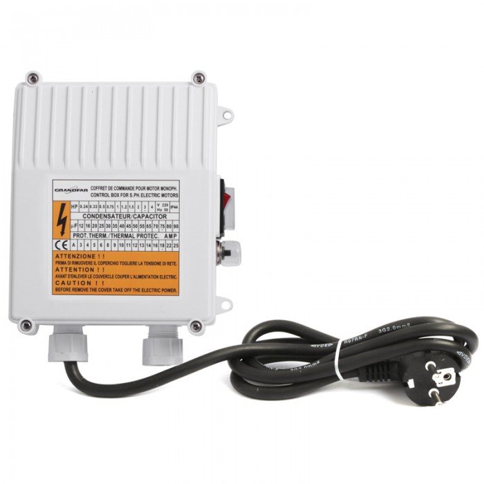 Насос скважинный центробежный Grandfar 4SDm2/38 с внеш.пуск.кор(к-1.5м,2200Вт,обм-медь) (GF1317)