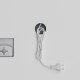 Зеркало Mixxus Premium ELLIPSE MV05-80x70-Reverse WHITE с Led Touch, Anti-fog, димером (3-6,5kK) (M
