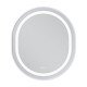 Зеркало Mixxus Premium ELLIPSE MV05-80x70-Reverse WHITE с Led Touch, Anti-fog, димером (3-6,5kK) (M