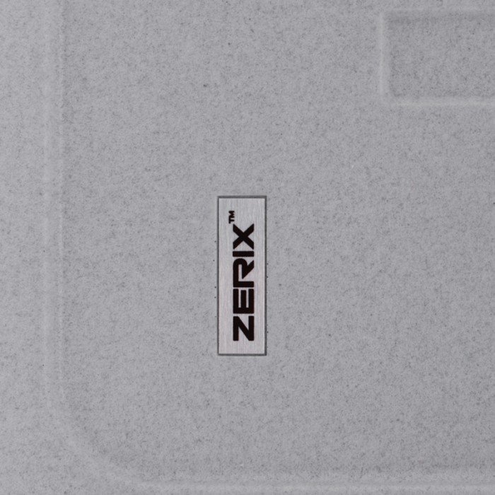 Мойка кухонная Zerix ZS-6243S-09 Серая (ZX4575)