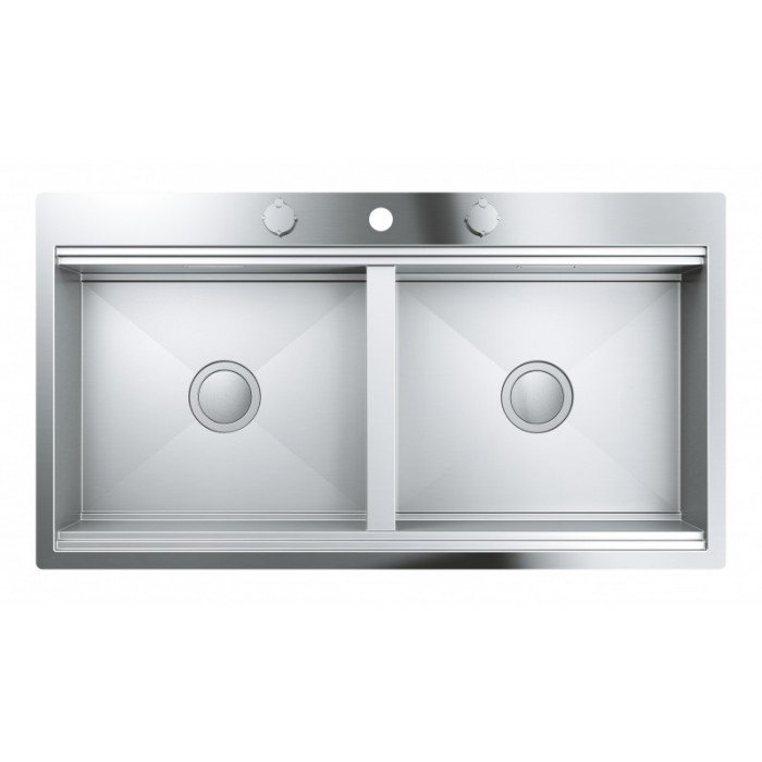 Мийка кухонна Grohe EX Sink K800 Подвійна (120 cm) (31585SD0)