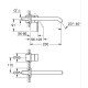 Смеситель для раковины Grohe Essence на 2 отверстия L-Size (29193001)