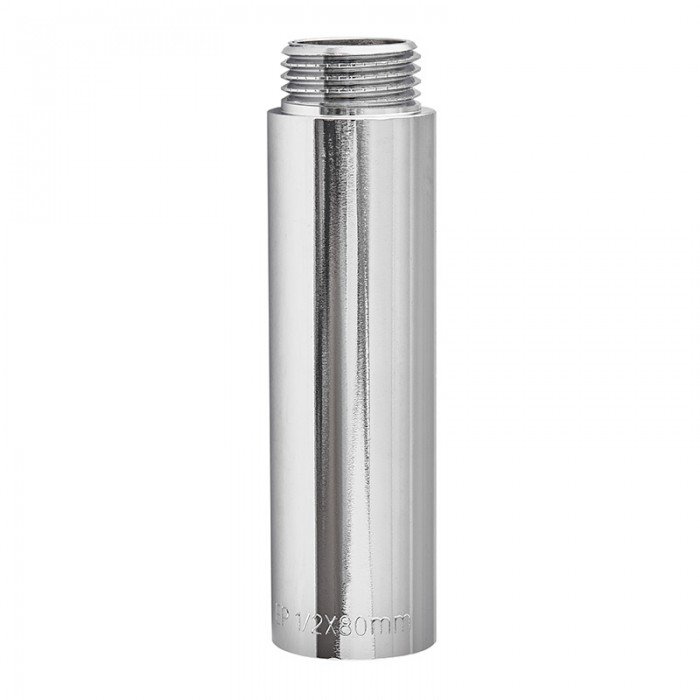 Подовжувач Europroduct EP.E080.Chr - 1/2"MF-80мм хром (EP6130)