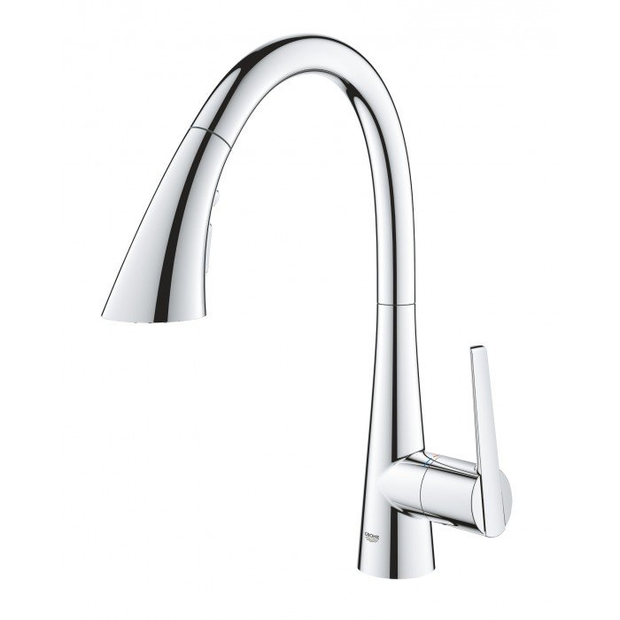 Смеситель для кухни с выдвижным изливом Grohe Zedra (32294002)