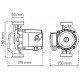 Насос циркуляционный центробежный Koer KP.GRS-32/8-180 (с гайками, кабелем и вилкой) (KP0252) Насос циркуляционный центробежный Koer KP.GRS-32/8-180 (с гайками, кабелем и вилкой) (KP0252)