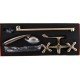 Смеситель для ванны Haiba Dominox 143 бронзовый (HB0068) Смеситель для ванны Haiba Dominox 143 бронзовый (HB0068)