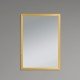 Зеркало настенное Zerix FONTE MRZ09-70x85-Reverse GOLD прямоугольное в золотой раме (ZX5639)