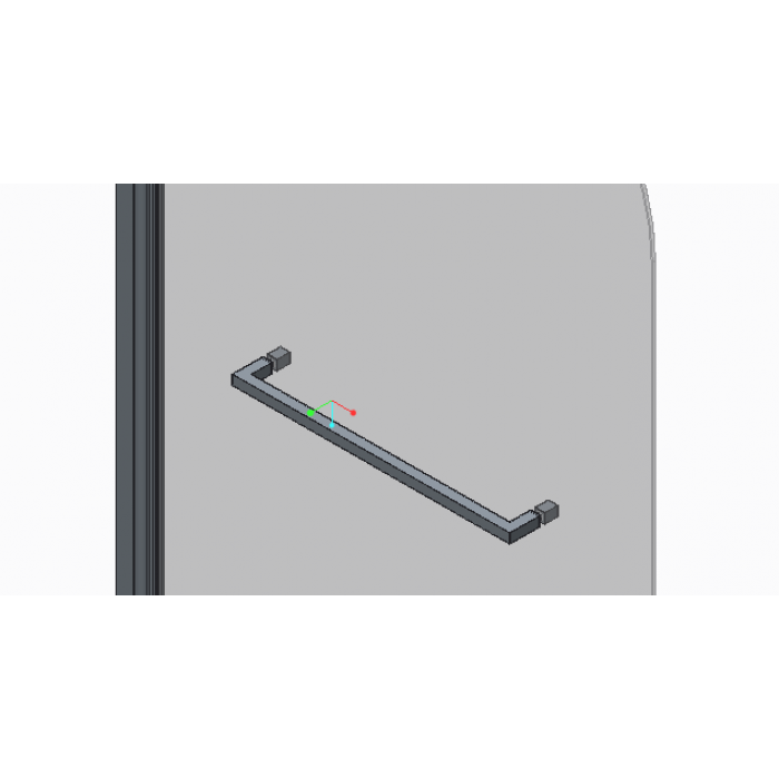 Шторки стеклянные на ванну Koer SR BS02-80x140-TR-01 прозрачное стекло 6мм, хром (KR5401)