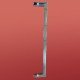 Шторки стеклянные на ванну Koer SR BS02-80x140-TR-01 прозрачное стекло 6мм, хром (KR5401)