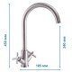 Кухонный смеситель Mixxus DVE 011 (SS2839)