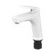 Змішувач для умивальника Plamix Lucas-001 SET White з підведенням (PM0706) Змішувач для умивальника Plamix Lucas-001 SET White з підведенням (PM0706)