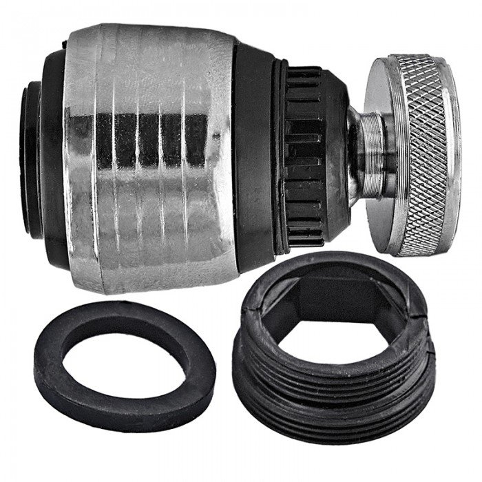 Аэратор поворотный M22/M24 Champion AE-001 (латунный шар) (AC0012) Аэратор поворотный M22/M24 Champion AE-001 (латунный шар) (AC0012)