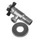 Кран для подключения сантехприборов Zerix VAL-09-1/2x1/2 из нерж.стали SUS304 (ZX5102) Кран для подключения сантехприборов Zerix VAL-09-1/2x1/2 из нерж.стали SUS304 (ZX5102)