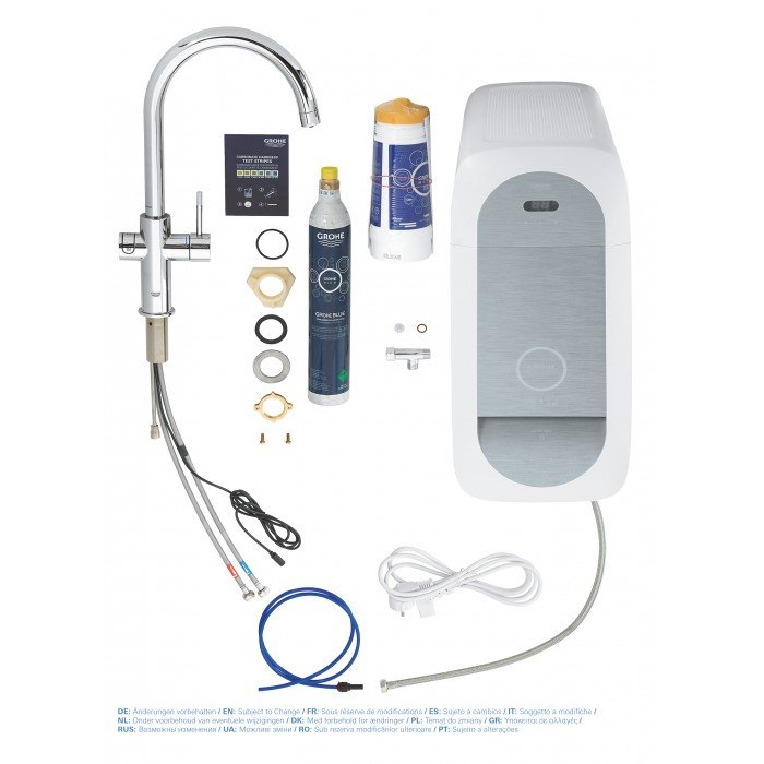 Система фильтров для питьевой воды со смесителем Grohe Blue Home Connected (31455001)