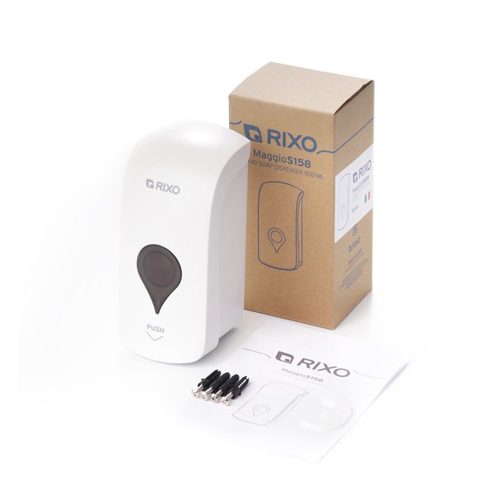 Дозатор рідкого мила Rixo Maggio S158W (S158W)