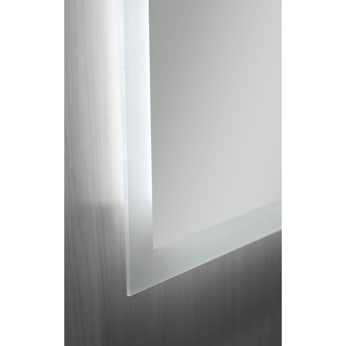 Зеркало Mixxus FLAT MR04-100x80 с Led Touch, Anti-fog, димером, регулятором яркости, часами (MI6927