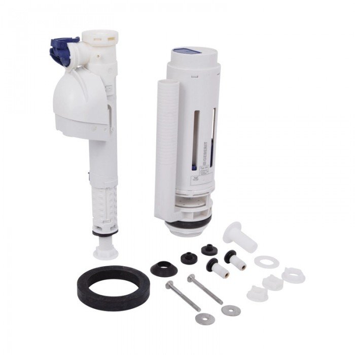 Бачок до унітазу-компакту Mixxus Ellipse-0403-T3 Tank 640х360х835 зі зливною арматурою (MI8318)