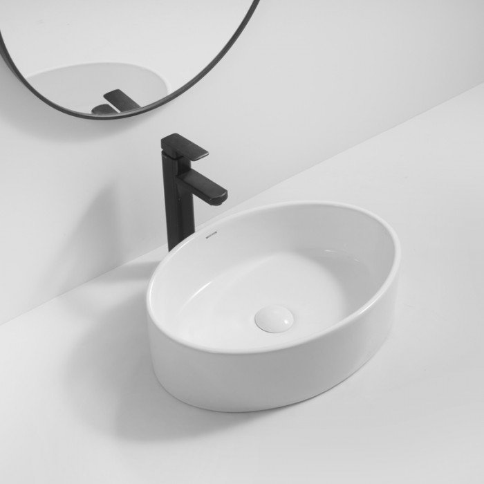 Раковина накладна Mixxus Premium BEVEL-0106 500х355х140mm (MP6546) Раковина накладна Mixxus Premium BEVEL-0106 500х355х140mm (MP6546)