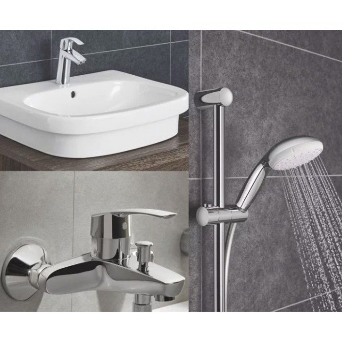 Набор смесителей Grohe Eurosmart M-Size для ванной (123246M)
