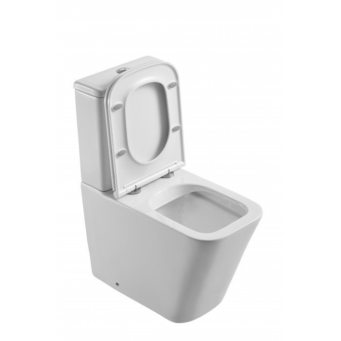 Унитаз-компакт Mixxus Premium Quadro-0401-R 610x365x825mm, система смыва RIMLESS (MP6457) Унитаз-компакт Mixxus Premium Quadro-0401-R 610x365x825mm, система смыва RIMLESS (MP6457)