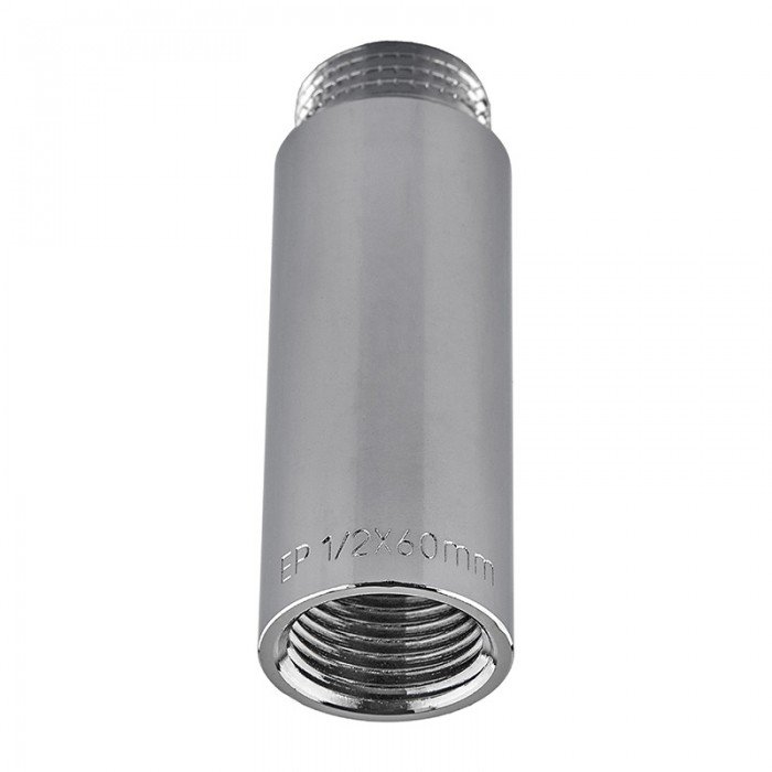 Удлинитель Europroduct EP.E060.Chr - 1/2"MF-60мм хром (EP6128) Удлинитель Europroduct EP.E060.Chr - 1/2"MF-60мм хром (EP6128)