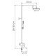 Душевая колонна с термостатическим смесителем Mixxus Premium TERMO 009-J (MI2846) Душевая колонна с термостатическим смесителем Mixxus Premium TERMO 009-J (MI2846)