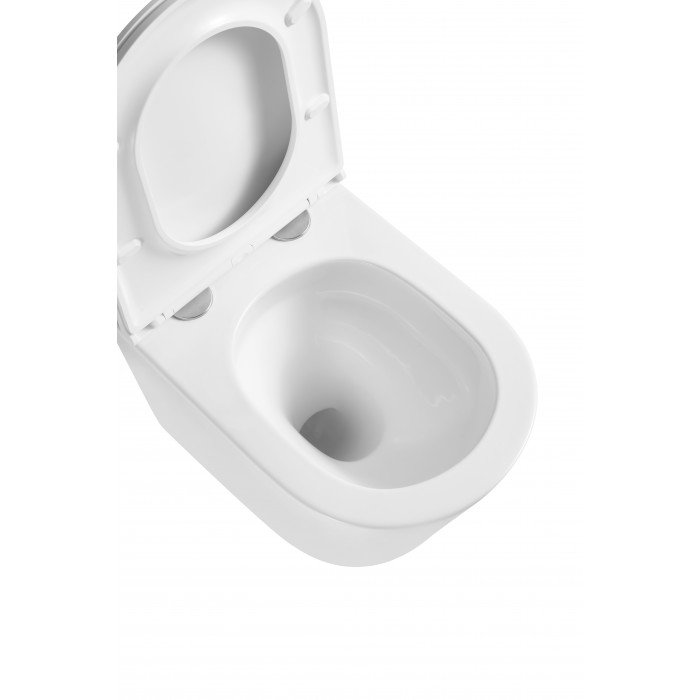 Унітаз підвісний Mixxus Premium Bevel-0301-T3 515x355x365mm, система змиву Tornado 3.0 (MP6472)