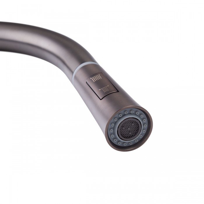 Смеситель для кухни с выдвижным изливом Mixxus Premium PULL 014 GRAPHITE (MI6959) Смеситель для кухни с выдвижным изливом Mixxus Premium PULL 014 GRAPHITE (MI6959)