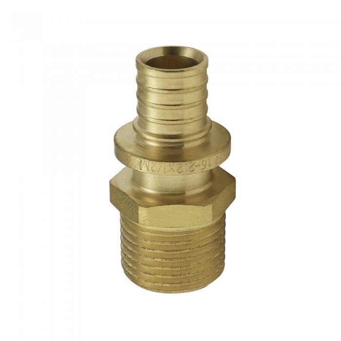 Перехідник з ЗР Koer KA.A06M-16 - 16(2.2mm) x 1/2"M (KR4849) Перехідник з ЗР Koer KA.A06M-16 - 16(2.2mm) x 1/2"M (KR4849)