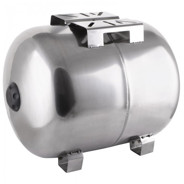 Гидроаккумулятор Vodomet горизонт. 50л (корпус-нерж.сталь) (VO0027)