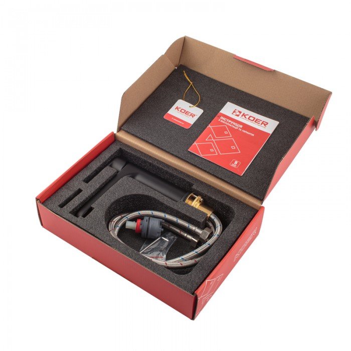 Смеситель для умывальника Koer KB-10030-05 (KR5425) Смеситель для умывальника Koer KB-10030-05 (KR5425)