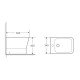 Биде напольное Mixxus Premium STYLE-0601 520х345х395mm (MP6603) Биде напольное Mixxus Premium STYLE-0601 520х345х395mm (MP6603)