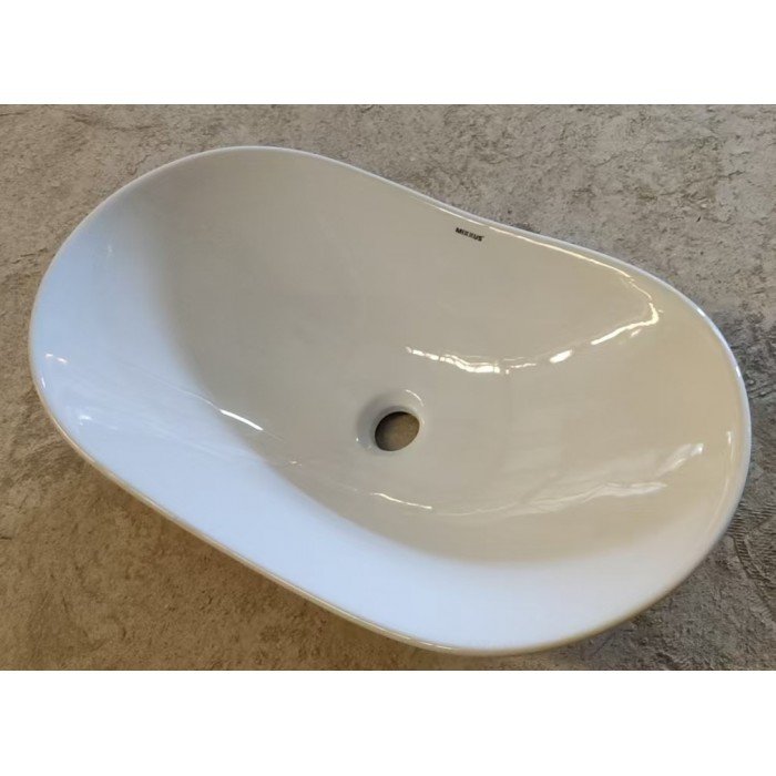 Раковина накладная Mixxus Premium WAVE-0105 620х360х160mm (MP6555) Раковина накладная Mixxus Premium WAVE-0105 620х360х160mm (MP6555)