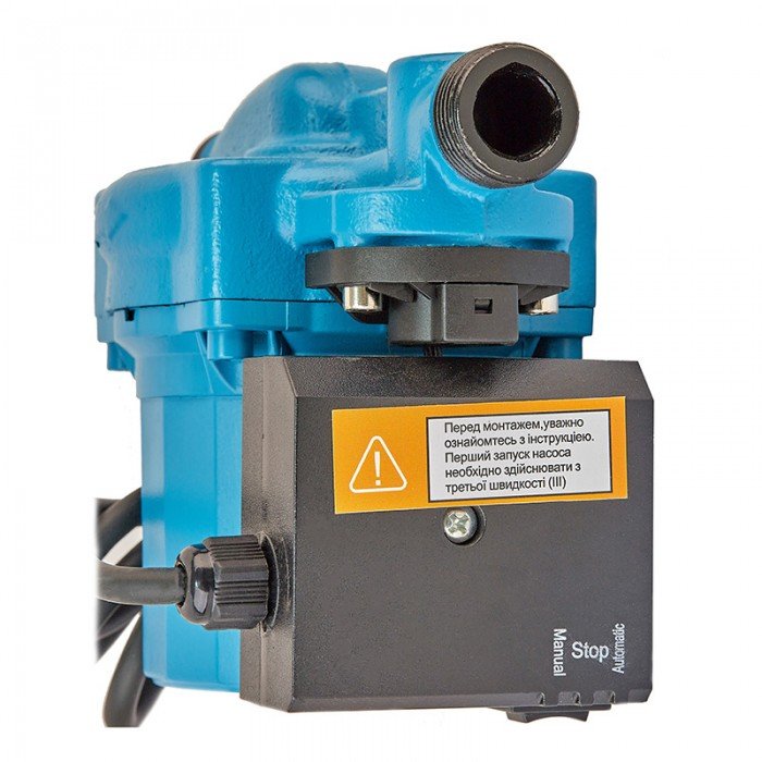 Насос підвищення тиску VODOMET GRS 12/9W (без гайок), обмотка мідь (VO4171)