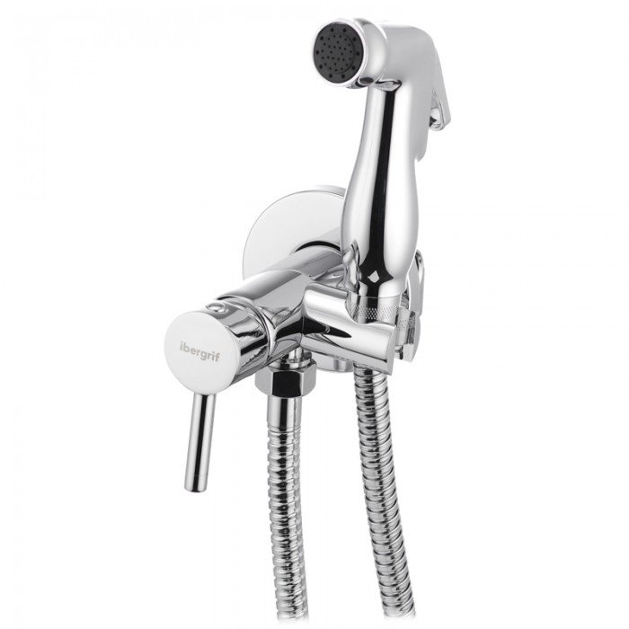 Смеситель для гигиенического душа с лейкой Ibergrif M22004 (IB0082)