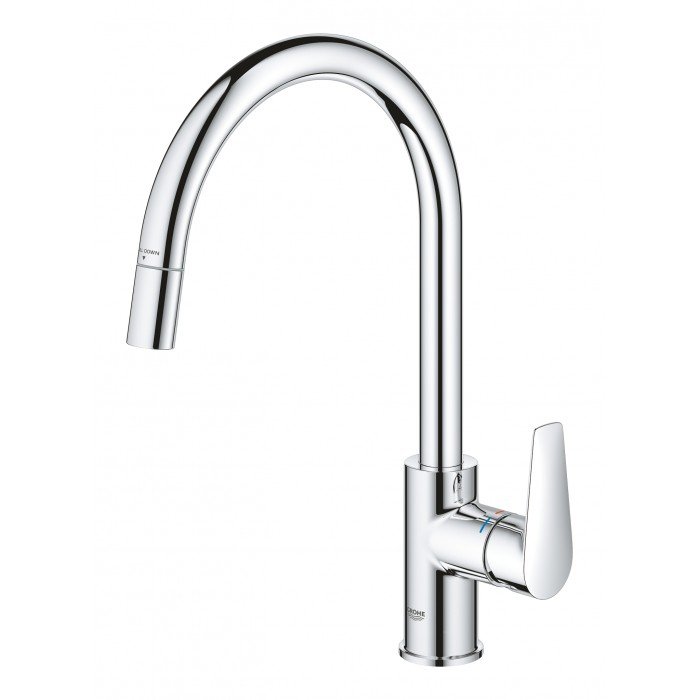 Одноважільний змішувач для кухні Grohe BauEdge New (30536000)