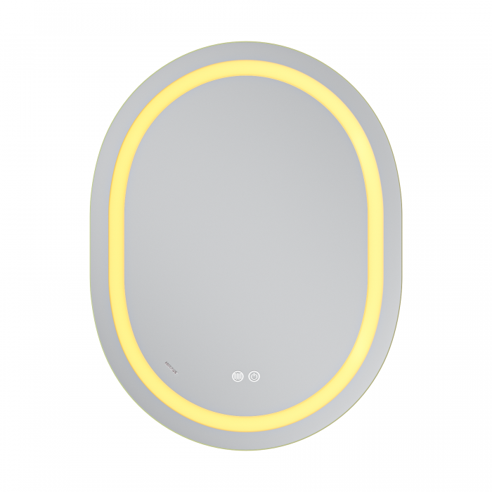 Зеркало Mixxus Premium ELLIPSE MV05-80x60-Reverse с Led Touch, Anti-fog, димером (3-6,5kK) (MP6642)