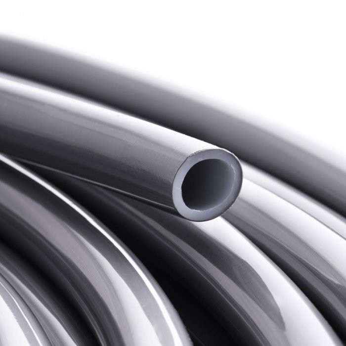 Труба для теплої підлоги з кисневим бар'єром Koer PEX-B EVOH 16*2,0 (Silver) (600 м) (KR2854) Труба для теплої підлоги з кисневим бар'єром Koer PEX-B EVOH 16*2,0 (Silver) (600 м) (KR2854)