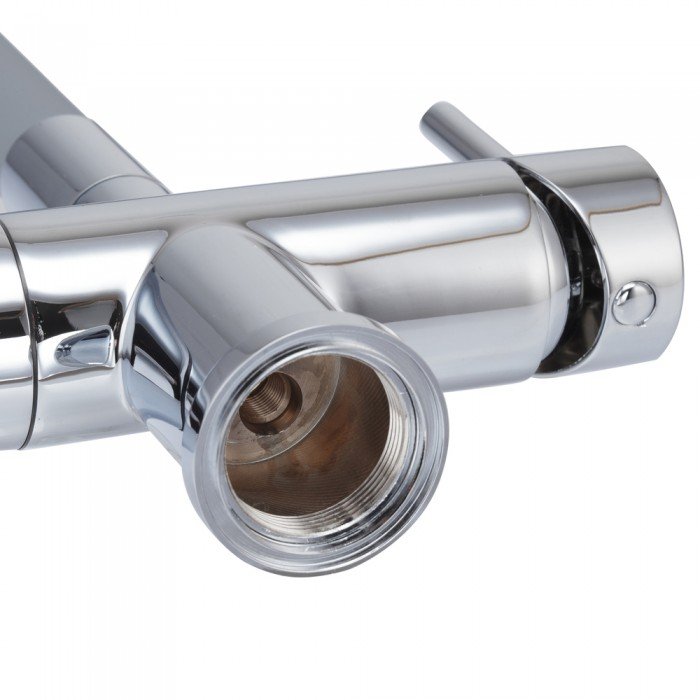 Кухонний змішувач з силік. виливом і вих. для питної води KOER KB-72002-01 (KR3383) Кухонний змішувач з силік. виливом і вих. для питної води KOER KB-72002-01 (KR3383)