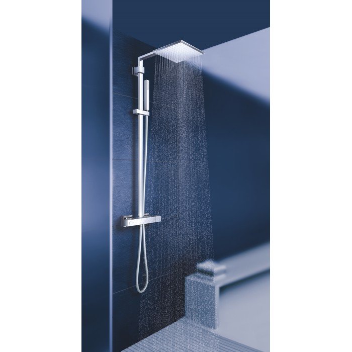Душевая система с термостатом для душа Grohe Euphoria Cube System (26087000)
