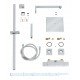 Душевая система с термостатом для душа Grohe Euphoria Cube System (26087000) Душевая система с термостатом для душа Grohe Euphoria Cube System (26087000)