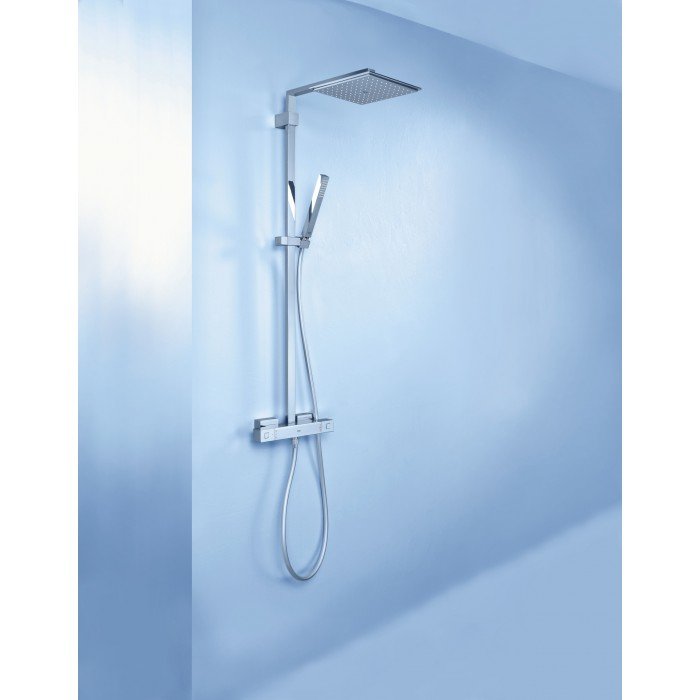 Душевая система с термостатом для душа Grohe Euphoria Cube System (26087000)