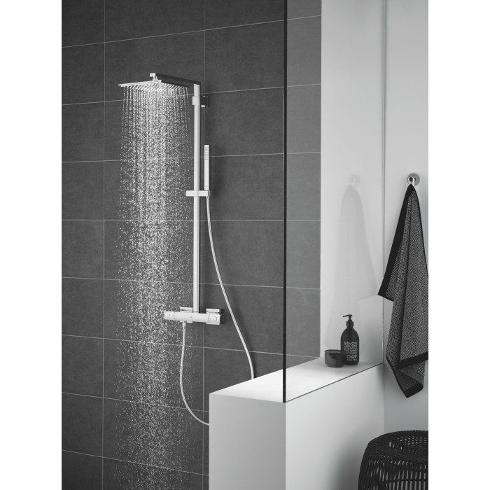 Душевая система с термостатом для душа Grohe Euphoria Cube System (26087000)