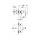 Змішувач для душу Grohe BauLoop (23340000) Змішувач для душу Grohe BauLoop (23340000)