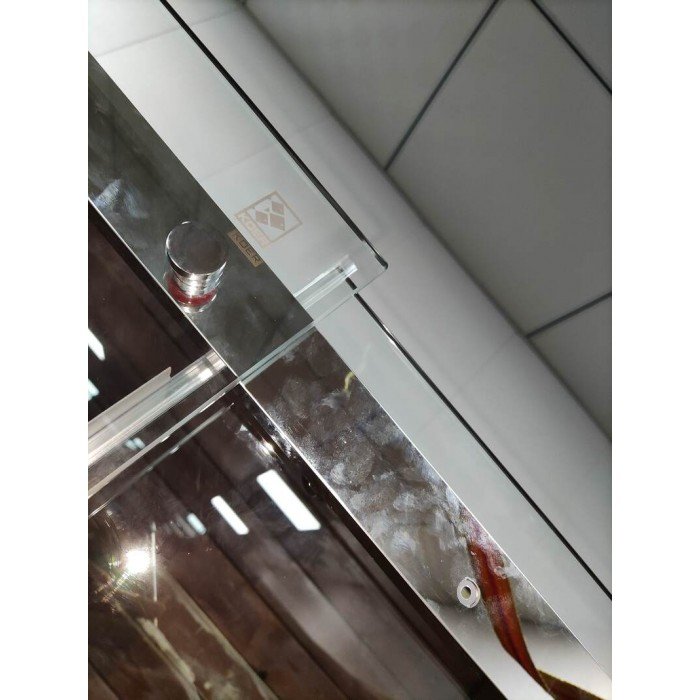 Дверь в нишу Koer SR SD02-120x200-TR-01 прозрачное стекло Easy Clean 8мм, хром (KR5384) Дверь в нишу Koer SR SD02-120x200-TR-01 прозрачное стекло Easy Clean 8мм, хром (KR5384)