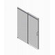 Дверь в нишу Koer SR SD02-120x200-TR-01 прозрачное стекло Easy Clean 8мм, хром (KR5384) Дверь в нишу Koer SR SD02-120x200-TR-01 прозрачное стекло Easy Clean 8мм, хром (KR5384)