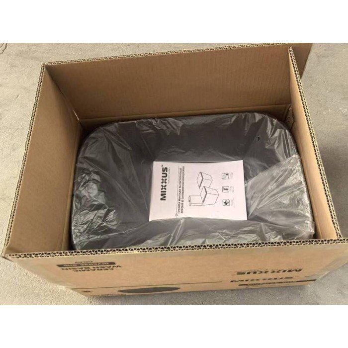 Раковина накладна Mixxus Premium DIVERSE-0116 GRAY 455x330x135mm (MP6651) Раковина накладна Mixxus Premium DIVERSE-0116 GRAY 455x330x135mm (MP6651)
