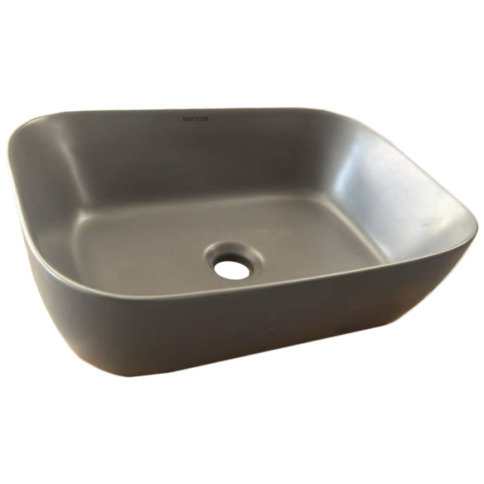 Раковина накладна Mixxus Premium DIVERSE-0116 GRAY 455x330x135mm (MP6651) Раковина накладна Mixxus Premium DIVERSE-0116 GRAY 455x330x135mm (MP6651)